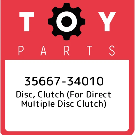 35667-34010 Toyota Disc, clutch (for direct multiple disc clutch 