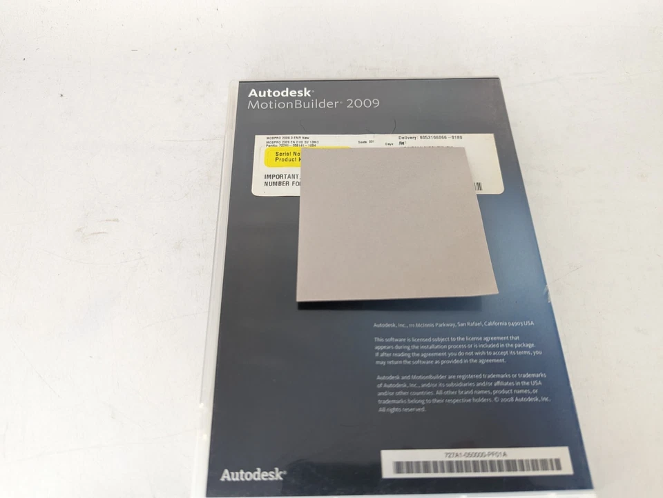 Autodesk Motion Builder MotionBuilder- Student Version (PC DVD, 2009) - Image 2 of 3