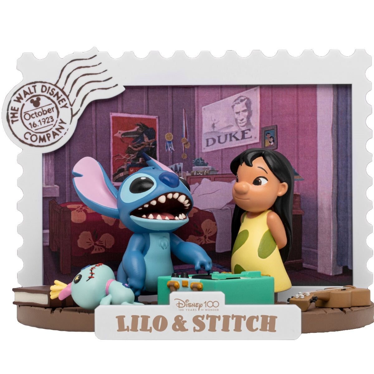 Lilo & Stitch Statue Disney 100 Years of Wonder D-Stage