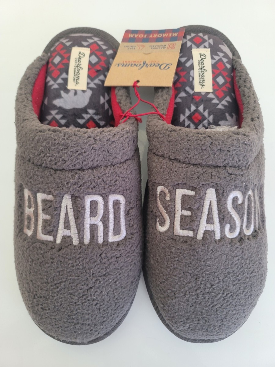 Bear Slippers Df By Dearfoams Walmart Mama Bear House Shoes