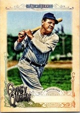 2017 Topps Gypsy Queen BABE RUTH Yankees MISSING NAME PLATE VARIATION #301