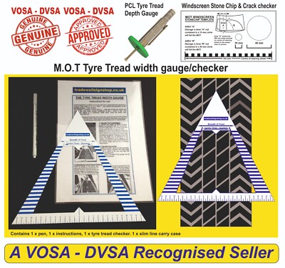 REIFENPROFILBREITENMESSER PRÜFER. REIFENTIEFENMESSER. Tüv. TÜV SCHILDER. TÜVSCHILD PAKET.