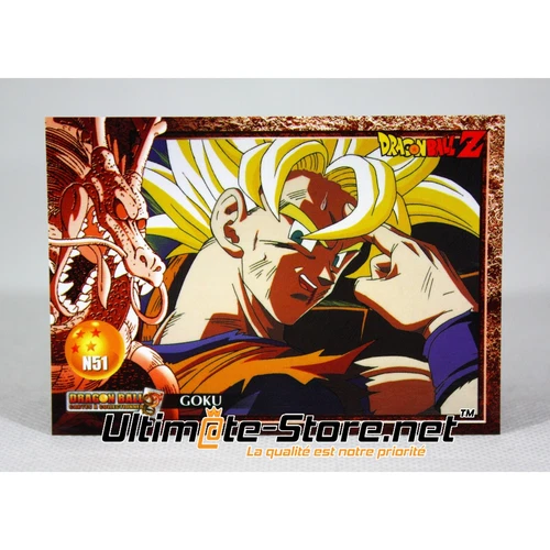 Carte DBZ - N51 GOKU - VF - Dragon Ball Z Série 1 - SKILL CARD FR - Neuve