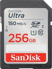 SanDisk 256GB ULTRA SDXC SD 150mb/s Camera Flash Memory Card SDSDUNC-256G