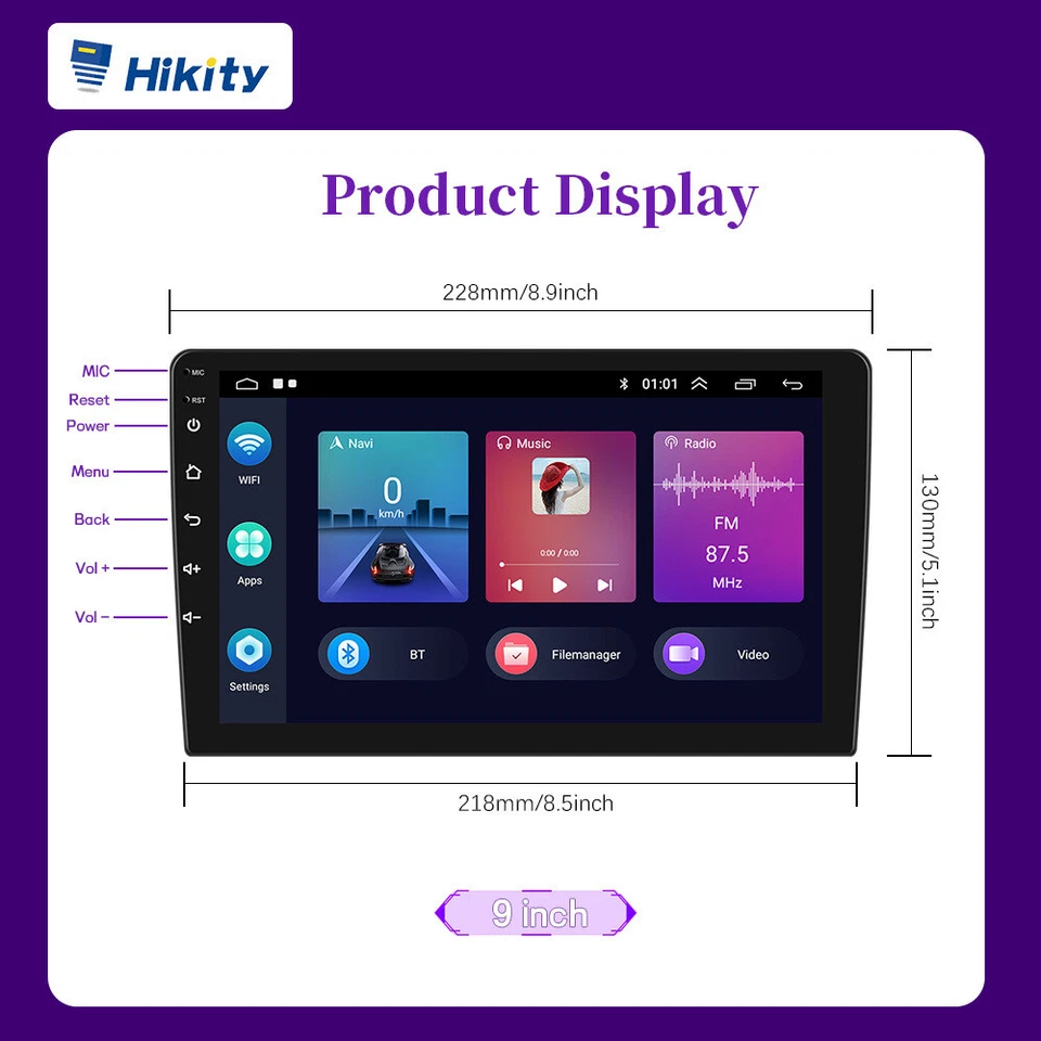 9" Android 15 Autoradio GPS Navi Carplay für Jeep Grand Cherokee WJ/WG 1999-2004 - Bild 3 von 4