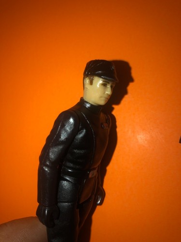 Vintage STAR WARS IMPERIAL COMMANDER OFFICER 100% Complete Figure Kenner 1980