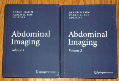 Abdominal Imaging - Bernd Hamm/Pablo R. Ros 2013 Hardcover - Volumes 1 & 2 