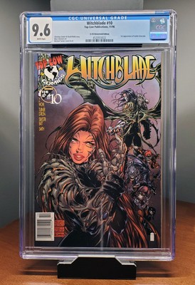   Witchblade #10 NEWSSTAND (CGC 9.6) Top Cow / Image Comics, 1996 RARE HTF