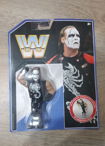 WWE Mattel Retro Sting Figure Series 2 moc wcw nwo...