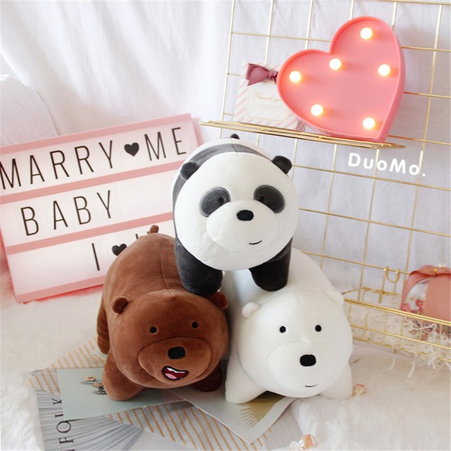 we bare bears nom nom plush