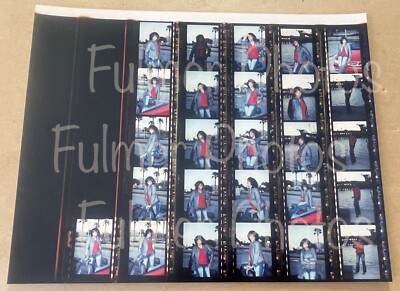 Vintage Black female 1970s Car Model Contact sheet 26 Color Photo Images
