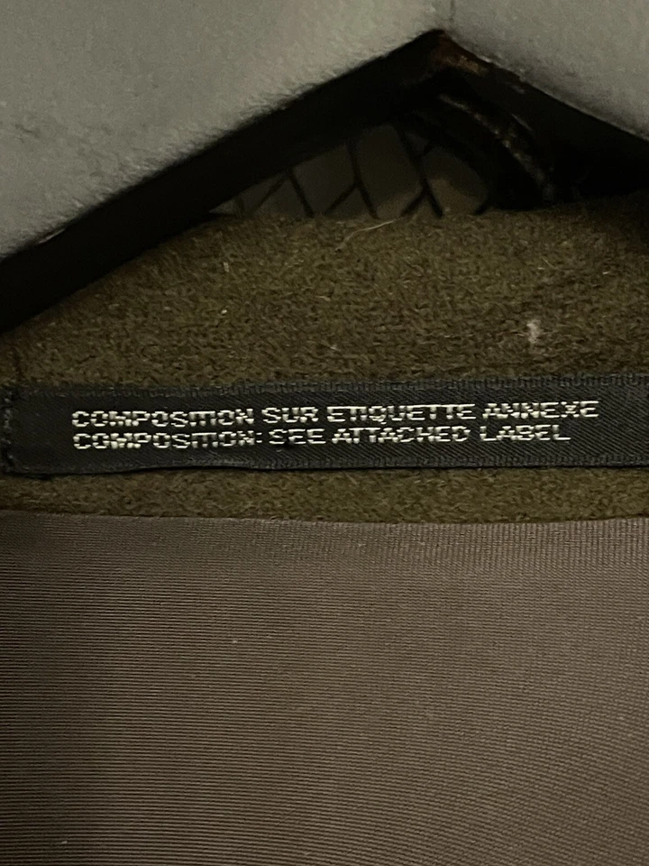 Abrigo Yohji Yamamoto Mezcla Lana Cachemira, Talla M, Corte Grande Foto 4 de 4