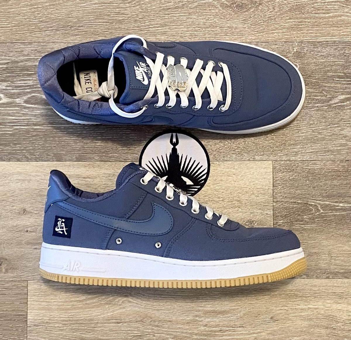靴 Nike Air Force 1 PRM West Coast Nike Air Force 1 PRM 'West Coast Los Angeles' Diffused Blue