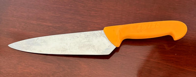 Vintage 1950s Wenger Swibo Switzerland 8'' Stainless Steel Chef Knife 2 51 21 VGC