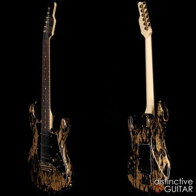 JAMES TYLER STUDIO ELITE HDX - BLACK GOLD SHMEAR W/ MIDBOOST