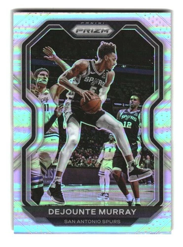 2020-21 Panini Prizm #153 Dejounte Murray Silver Prizms