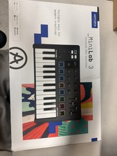 Arturia MiniLab 3 White WH MIDI Keyboard Cont...