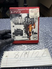 Battlefield: Bad Company 2 -- Greatest Hits (Sony PlayStation 3) Tested,working