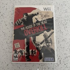 The House of the Dead Overkill Nintendo Wii Complete w/ Manual