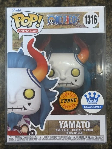 Funko Pop! Vinyl: One Piece Yamato (Chase) Funko (Exclusive) #1316 W/ Protector
