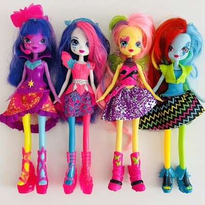 My Little Pony Equestria Mädchen Puppe Konvolut Rainbow Rocks Twilight Fluttershy G4