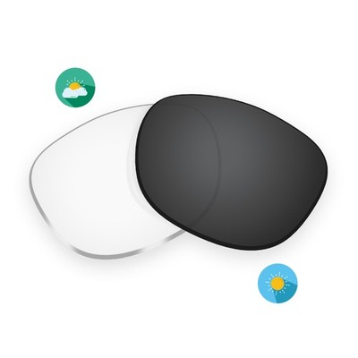 Eclipse Photochromic Non-Polarized Replacement Lens for Ray-Ban Meta RW4012-53mm