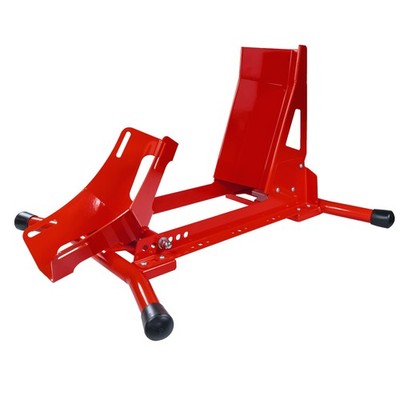 ZIEGER Transportwippe Vorderrad rot Motorradständer 17-21 Zoll 90-120 mm