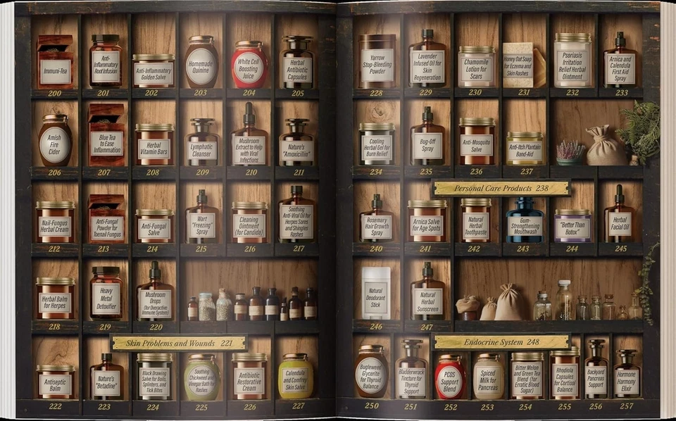 Forgotten Home Apothecary : 250 Powerful Remedies at Your Fingertips - Image 4 of 4
