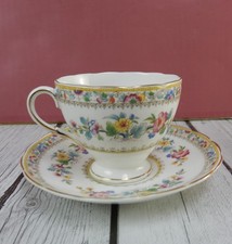 Vintage Foley Adoration Footed Cup & Saucer M...