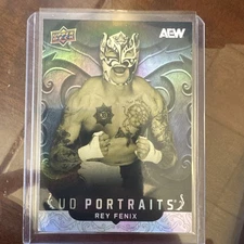 Rey Fenix UD Portraits 2025 Upper Deck AEW Card # UDP-19
