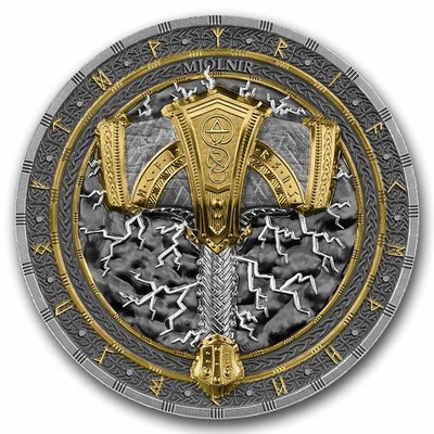 2025 Germania Artifacts 2 oz Silver Round (Mjölnir, UHR) | eBay