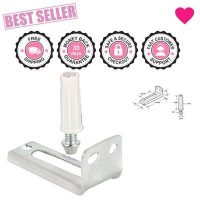 Durable Bi-Fold Door Bottom Pivot Bracket - Adjustable and Easy Install