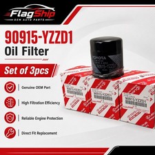 Genuine Oem Toyota Oil Filter 90915-yzzd1 Tacoma 4runner Camry Sienna V6 Set X3