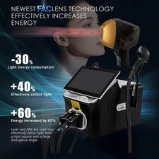 2in 1 808 Diode Laser Yag 755 808 940 1064nm Diode Laser Hair Tattoo Removal