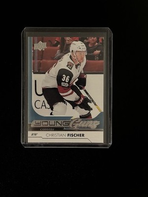 2017-18 Upper Deck Christian Fisher Young Guns #234 UD Series 1 Rookie
