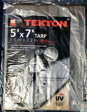 5x7 Tarp Tekton Standard Duty Sliver Uv Shield