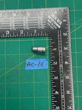 Vintage S-K No.40909 9/32" Chrome Shallow Socket 6-Point 1/4" Drive, Made in USA