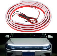 Car LED Hood Light Strip 1.8M 12V Front Bonnet Daytime Running Lights Engine