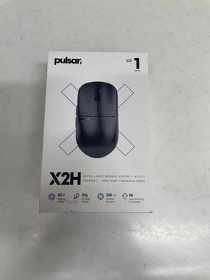 Pulsar X2H V3 Mini Gaming Maus Schwarz Kabellos Gebraucht