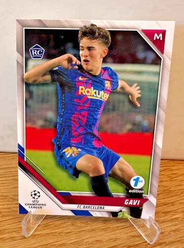 2021-22 TOPPS UCC Chrome Gavi Rookie RC 1st Edition - FC Barcelona