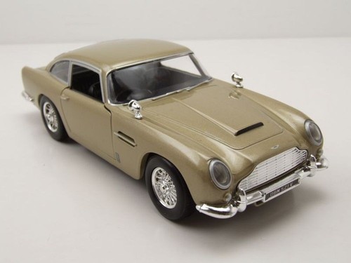Aston Martin DB5 Oro Modellino Auto 1:24 MotorMax - Foto 8 di 9