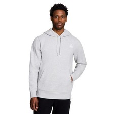 Reebok Men's Gray Pullover Long Sleeve Hooded Sweatshirt Fleece Hoodie: S-XL