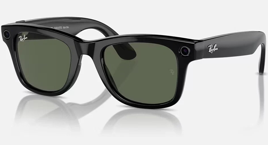 Ray-Ban Stories Wayfarer Men's Square Sunglasses - RW4002 601/71