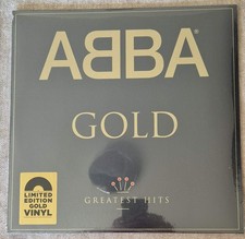 VINYL LP - ABBA - GOLD - LIMITED EDITION GOLD...