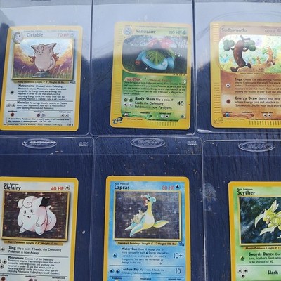 Suduwoodo H24/H32 AQUAPOLIS Holo Rare Vintage WOTC Pokémon TCG NM 