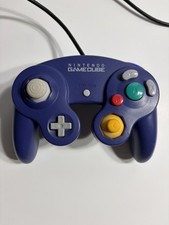 Genuine Nintendo GameCube Controller - Indigo OEM Original - DOL-003 - Cleaned