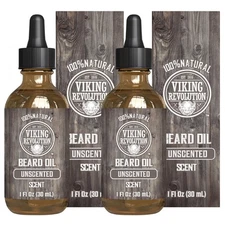 Men's Beard Oil with Argan and Jojoba Oils - Natural Softener and Conditioner...