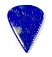 34 Ct 5X24X32 mm Natural Blue Lapis Lazuli Pear Cabochon Gemstone KM-580