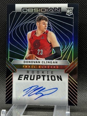 2024-25 Obsidian Donovan Clingan Eruption Auto RC /149 