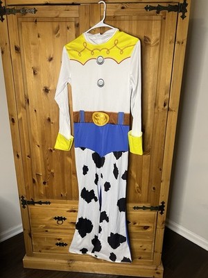 Disney Pixar Toy Story   Jessie   Adult Costume Size 4-6 Jumpsuit & Hat  